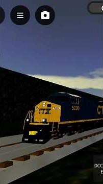A hello from a CSX Intermodel Train in Ro Scale SandBox