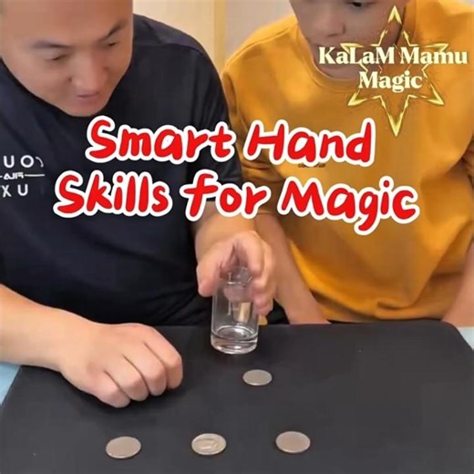 Smart Hand Skills for Magic Lovers.Easy Sleight of Hand Tricks Revealed.#foryou #viral #viralshorts