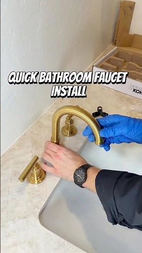 🚨 Bathroom Faucet Replacement + Emergency Shutoff Valve Upgrade #nowplumbing#localplumber