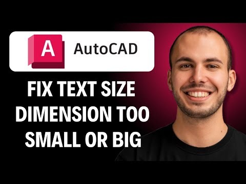 How to Fix Dimension Text Size Too Small or Too Big [2026 GUIDE]