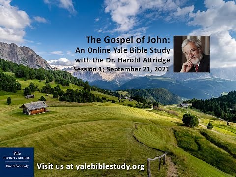 The Gospel of John: An Online Bible Study, Session 1, September 21, 2001