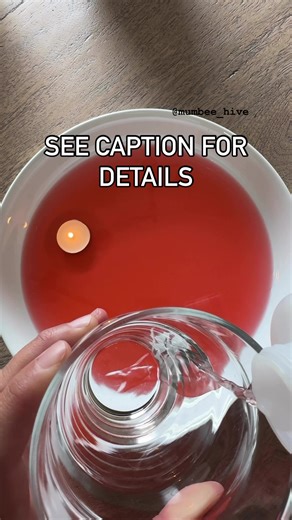 Fun Water Experiment with Candle and Rubbing Alcohol