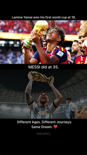 One Won It At 19… The Other Waited Until 35. 🏆🐐