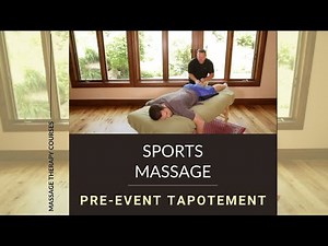 Sports Massage | Pre-Event Tapotement
