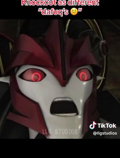 Knockout’s faces>>>>> #transformers #transformersprime #tfpknockout #knockout #funny #fyp