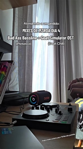 MIXES DE M3RDA DIA 4 Bad Ass Bassline (Pretence) Goat Simulator OST (Goat Chill) Atendendo a um pedido, o MIXES DE M3RDA de hoje teve a trilha sonora de Goat Simulator kkkkkkk #music #fyp #dj #bass #goat