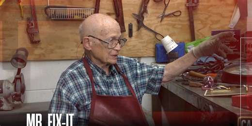 86-year-old handyman uses decades of experience to reduce waste for Habitat for Humanity