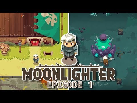 The Double Life of a Merchant and a Hero - Moonlighter [1] cozy gameplay | no commentary