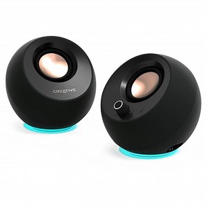 Creative Pebble Pro RGB 2.0 Bluetooth Speaker - Black