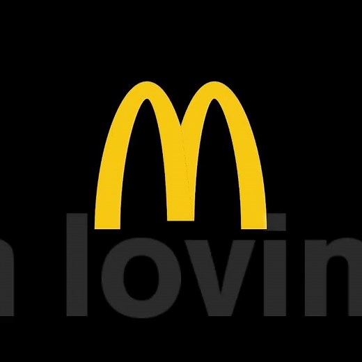 Animated: McDonald's - i'm lovin' it (2003, black)