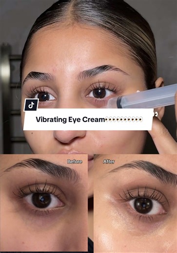 Depuffing and vibrating eye cream ad😱😱😱🤯🤯🤯 @VT Cosmetics US #vteyecream #smilelines #koreanskincare #vtcosmetics #antiaging