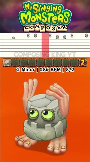 Fire Haven Noggin Composer Tutorial #msm #fanmade #mysingingmonsters