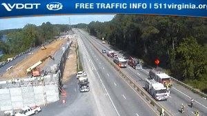 Traffic on I-64 near Chesapeake being rerouted due to vehicle fire