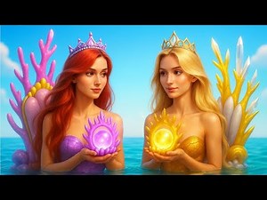 Hot Mermaid vs Cold Mermaid Sisters! 🔥❄️ The Ultimate Transformation Showdown!