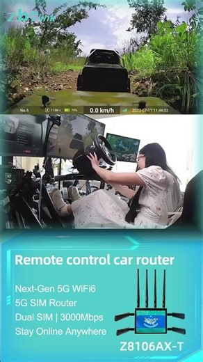 5G Router for RC Cars? Ultra-Low Latency Remote Driving Test 🚗📡