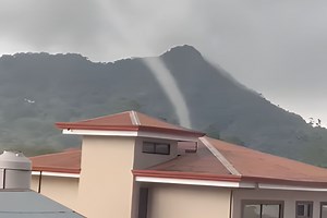 Tornado sorprendió al Valle Central: fenómeno inédito en diciembre