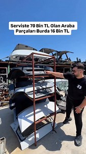 18K views · 1.2K reactions | Serviste 70.000 TL olan oto yedek...