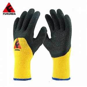[Hot Item] String Knit Polyester/Nylon Foam Latex Half Coated Safety Work Gloves