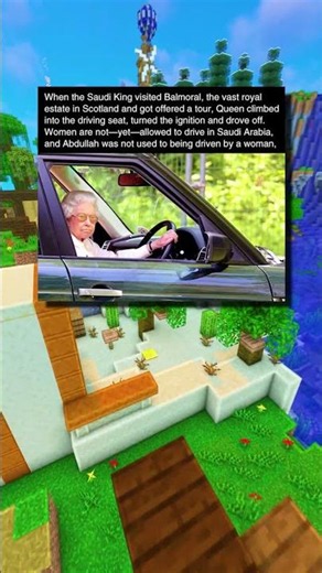 The Queen's Driving SCARES the Prince😱