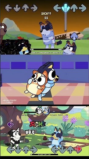 FNF vs Bluey corrupted Mod - Friday Night Funkin' Mobile Game #fnf #bluey