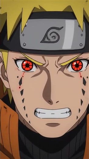 naruto awakening his mangekeu sharingan