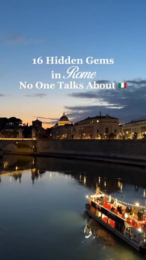 16 Hidden Gems you have to visit in Rome ✨🇮🇹 #italy #italia #roma #rome #hiddengems | Romesomuch