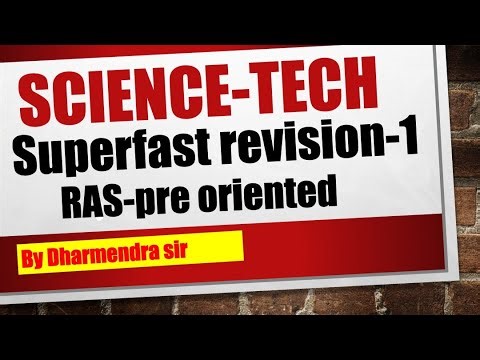 Sciece-Tech Revision Class -1