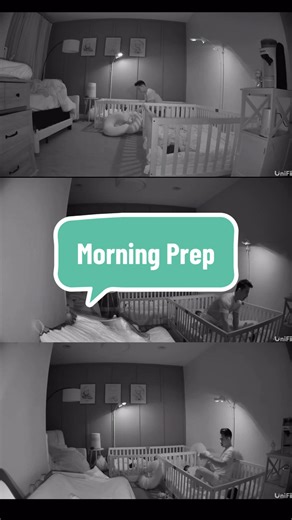 Early mornings are my alone time. It’s the calm before the storm. Triplet parents don’t survive chaos, we prepare for it. And I couldn’t do any of this without my wife. #dadsoftiktok #parentingtips #newparents #triplets #tripletdad @TripletMamaCO