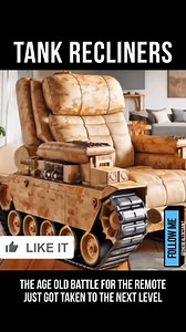 2 Words: TANK - RECLINERS #fypシ #militarylife #army #marines #television #fypシviralシ2024 | Loc Saint