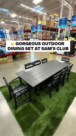 Gorgeous Polywood 9-Piece Outdoor Dining Set