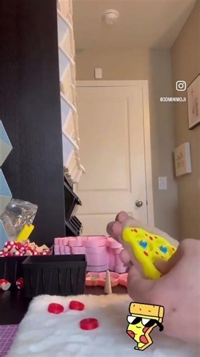 Pizza clicker!!! For pizza and fidget lovers!!! #clicker #pizza #3dprint #fidget