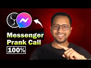 ✅Messenger Prank Call 100% Working | Virtual camera obs | virtual camera launch failed