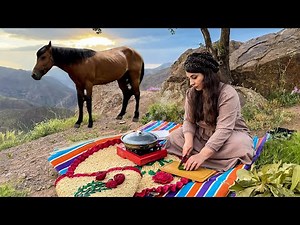 Quick & easy Dinner Recipe with Iranian Village Girl 🇮🇷 Simple meal | Fresh Ingredients