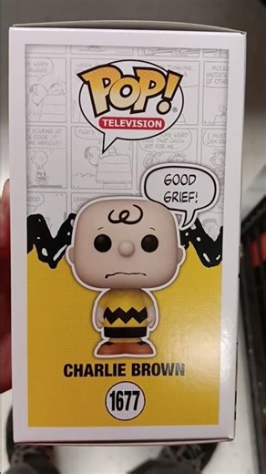 Peanuts Charlie Brown Pop 1677 #funkopop #charliebrown #peanuts ‪@tjmaxx‬