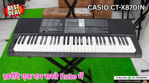 35K views · 318 reactions | CASIO CT-X870IN Price - 9500/- To Buy Whatsapp: +91 7009383834 | Harmonium Guru | Facebook