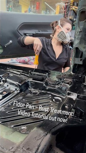 1970 340 Barracuda ~ Surface Rust Treatment tutorial out now! #mopar #plymouth