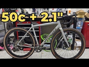 How Big Can You Go? Specialized Crux Tire Clearance (50c Rear + 2.1” Front)