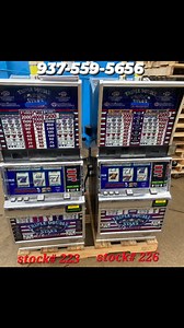 IGT S2000 Triple Double Stars Deluxe. Reels nudge after every spin..got 3 of these in and won't last ..these games are 🔥 🥵 🔥 $1,795 total (includes shipping & tax) Have 2 high tops and 1 round top Call anytime day or night 937-559-5656 James | Slot Machines ltd.