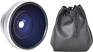 37mm 0.25X Super Fisheye Additional Lens - Strong Applicability - for Macro Closeup - for 37mm Caliber Camera Lenses