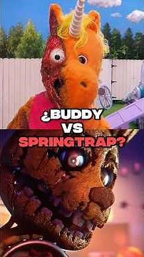 WHO WOULD WIN: BUDDY vs SPRINGTRAP #shorts #fnaf #buddy #fivenightsatfreddys