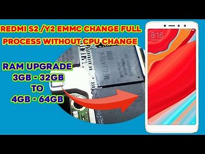 Redmi S2/y2 Emmc Change File Full Process Without Cpu Step by Step.