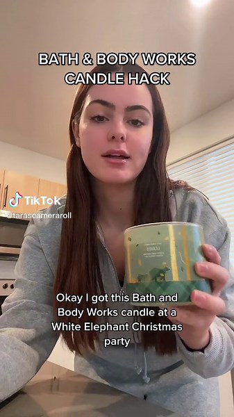 Scented Candle in Shower - Bath & Body Works Candle Hack