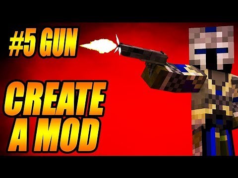 Minecraft MCreator GUN Tutorial (How To Make A Mod Without Coding)