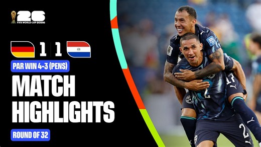 Highlights | Germany (3)1-1(4) Paraguay | FIFA World Cup 2026™