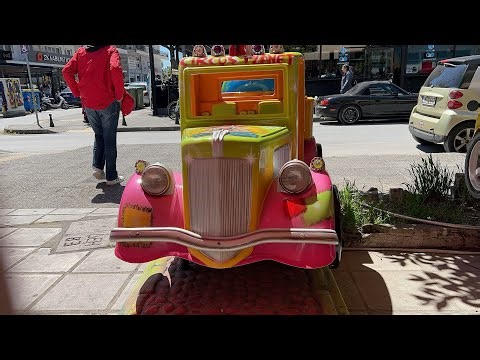 Clown truck kiddie ride (MOVES LIKE MADE IN FALGAS!)