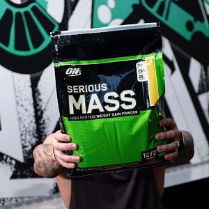 1.4K views | We care about how you size up to your goals and Serious Mass is no exception. With 1,250 calories, 50 grams of protein to support muscle recovery and 250+ grams of carbohydrates to help replenish muscle glygogen, this high-calorie, high-protein gainer has a lot to offer. When you're serious about sizing up your physique, get Serious Mass. #SeriousMass #OptimumNutrition | Optimum Nutrition | Facebook