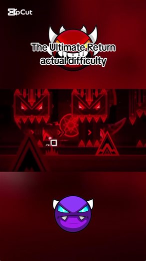 The Ultimate Return: Actual Difficulty in Geometry Dash