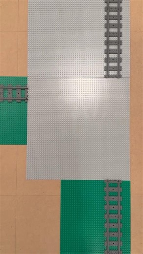 The ultimate space saver for your LEGO train layout #lego #trains