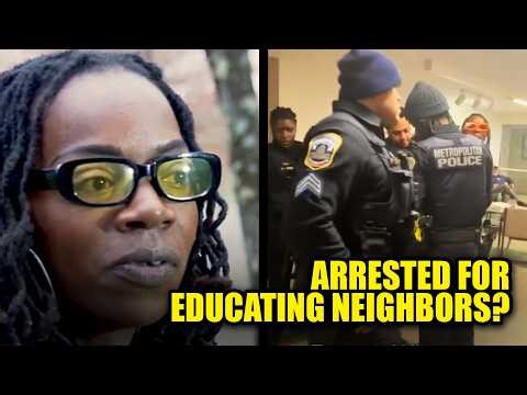 WATCH: Police ARREST Black Renter Teaching Tenants Their Rights