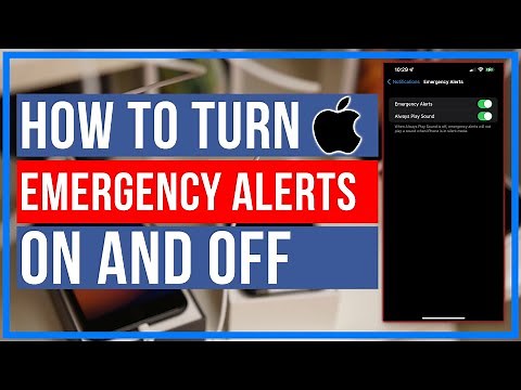 How To Turn Emergency Alerts ON and OFF On iPhone